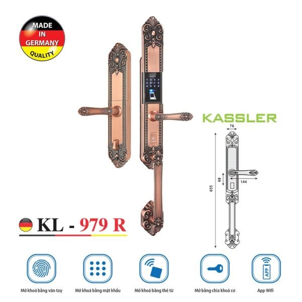 khóa điện tử Kassler KL 979 R APP