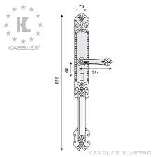 Thông số kĩ thuật của khóa điện tử Kassler KL 979 G